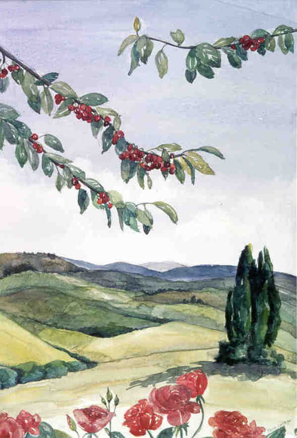 Italian Cherries by Jane LaFazio