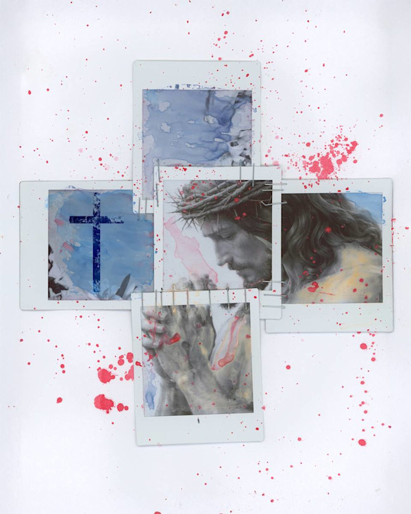 Collage of Resurrection by Lenny Gerard, Image 1.