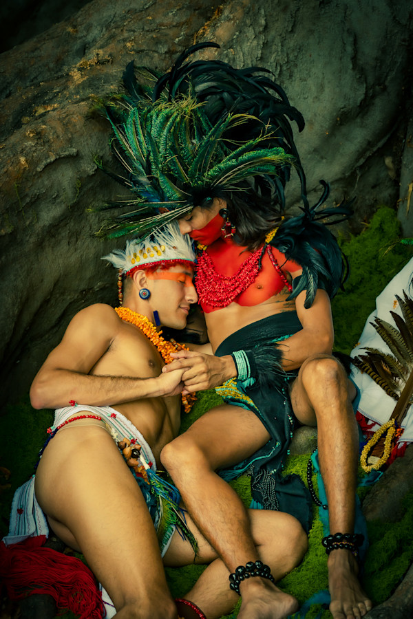 Kukul y Q'aq'awitz by CORTNEY MANSANAREZ, Image 3.
