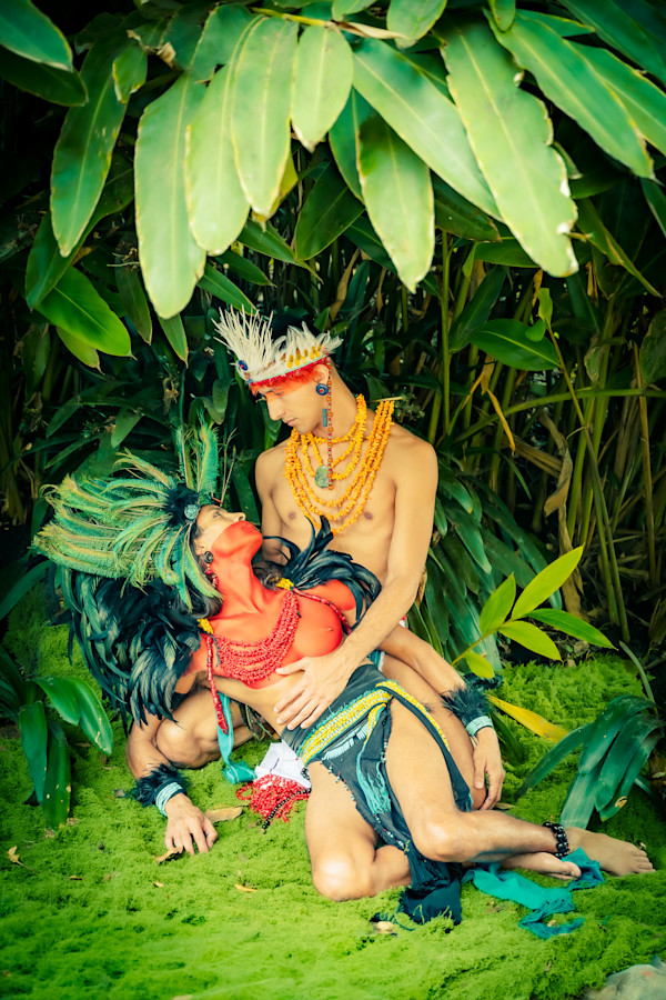 Kukul y Q'aq'awitz by CORTNEY MANSANAREZ, Image 2.