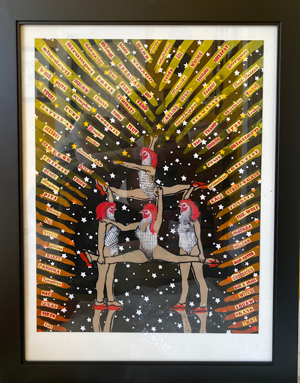 Hen Party #3 by Deborah Faye Lawrence, Image 1.