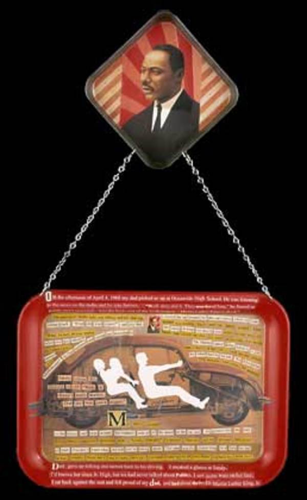 Assassination Day Trays by Deborah Faye Lawrence, Image 1.