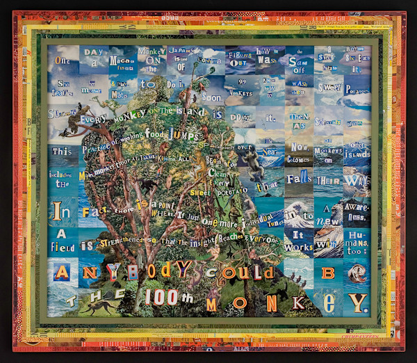 The First Hundredth Monkey by Deborah Faye Lawrence, Image 1.