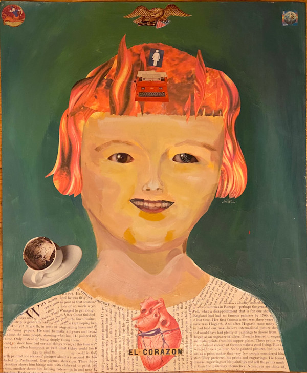 Self-Portrait by Deborah Faye Lawrence, Image 1.