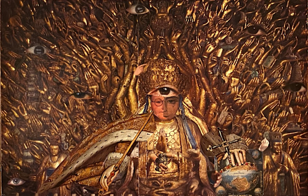 Untitled (many Buddha hands) by Deborah Faye Lawrence, Image 1.