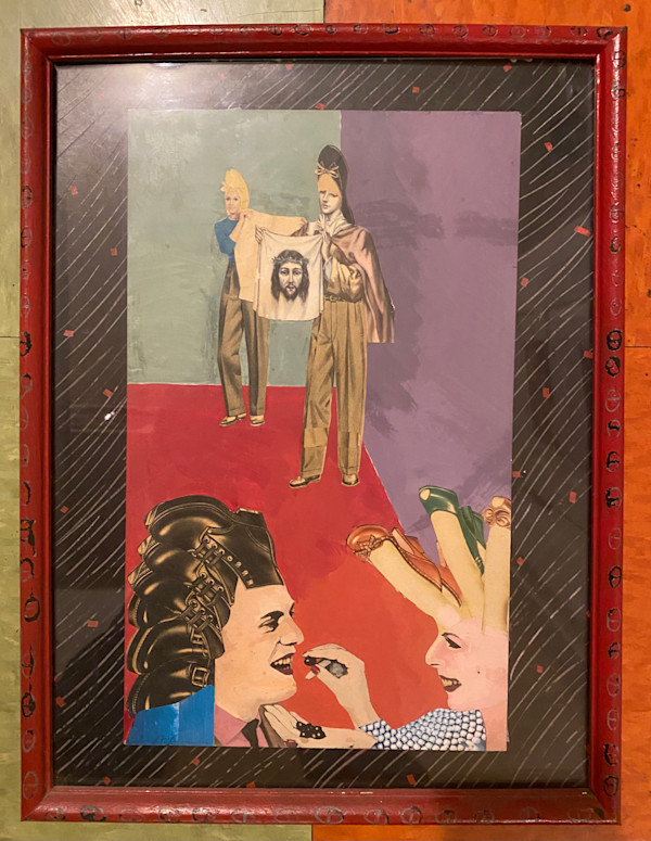 Untitled (Figures with shoe hair) by Deborah Faye Lawrence, Image 1.