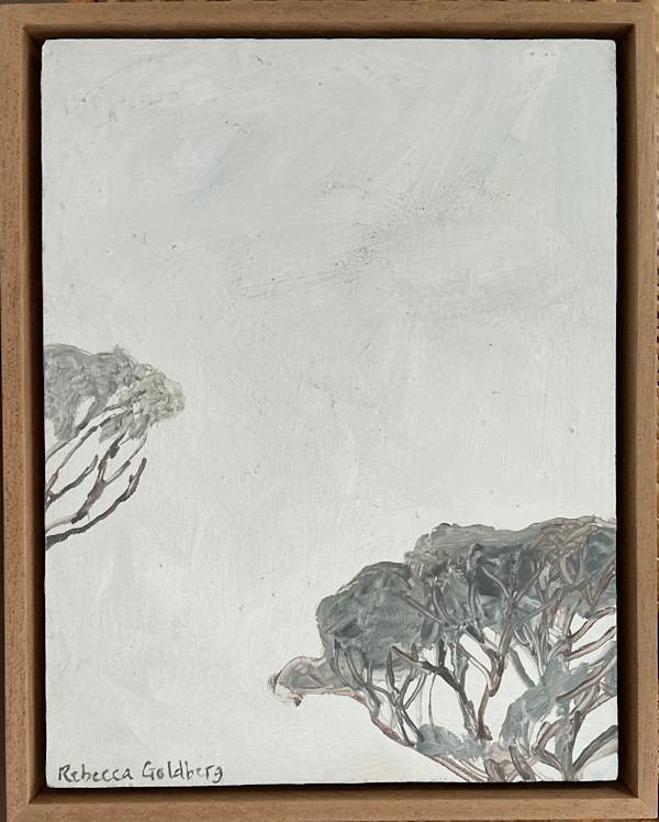 Pine II (framed in oak) by Rebecca Goldberg, Image 1.