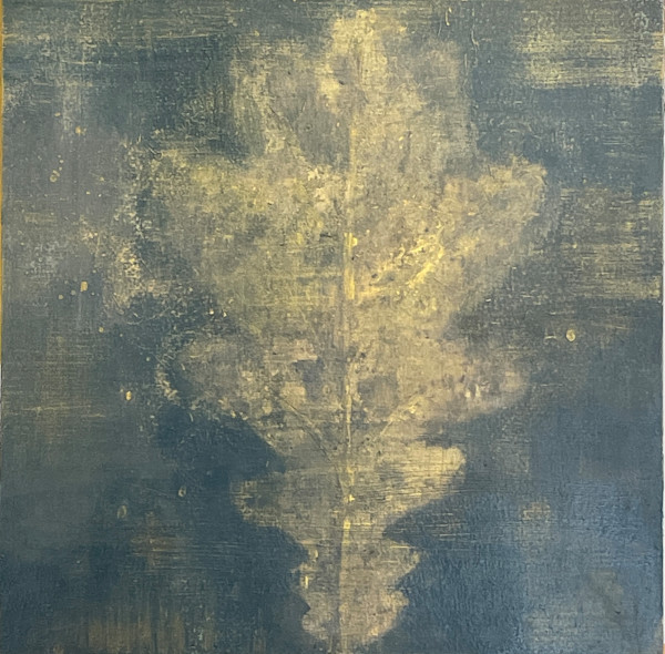 Ghost  ( framed in oak) by Rebecca Goldberg, Image 1.