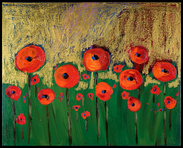 Field of Poppies #3 by Erin Bowling