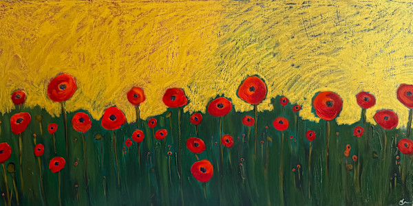 Orange Poppies by Erin Bowling, Image 1.