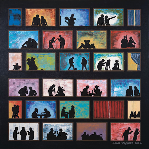 Parallel Lives - III by Henk Weijers, Image 1.