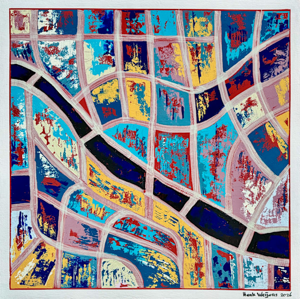 Parallel Lives - Urban Crossings - III by Henk Weijers, Image 1.