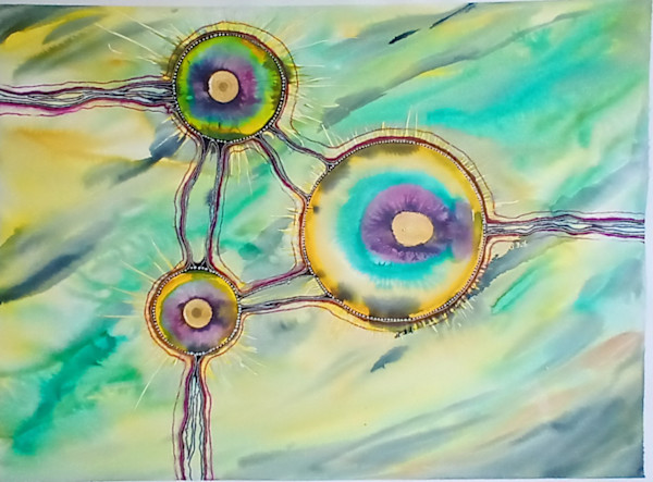 Cellular Connections by Jennifer Sharman, Image 1.