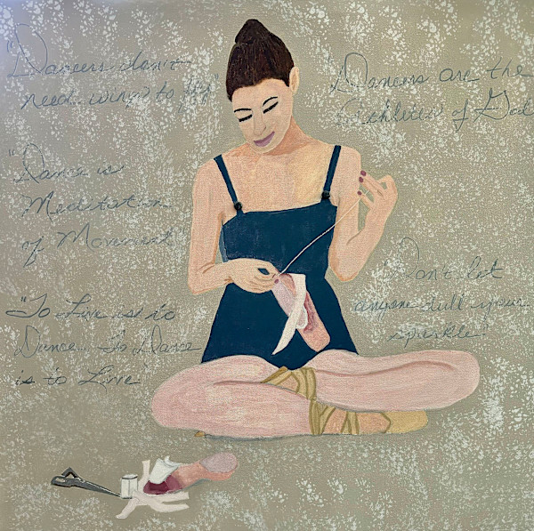 Ballerina and Slipper by Brenda Bell, Image 1.