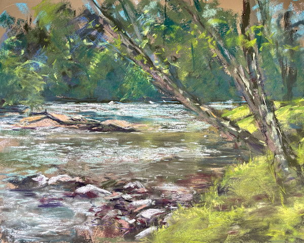 Before the Dam Release, Taccoa River by Julee Everett