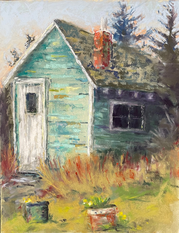 Fishing Shack by Julee Everett