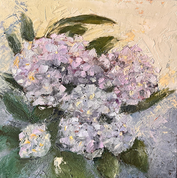 Blue Hydrangea by Julee Everett