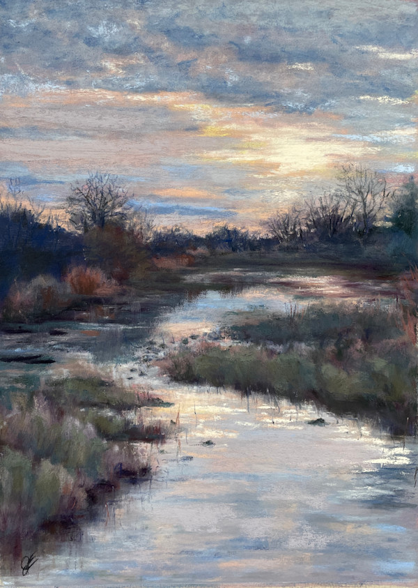 Marsh Sunrise by Julee Everett