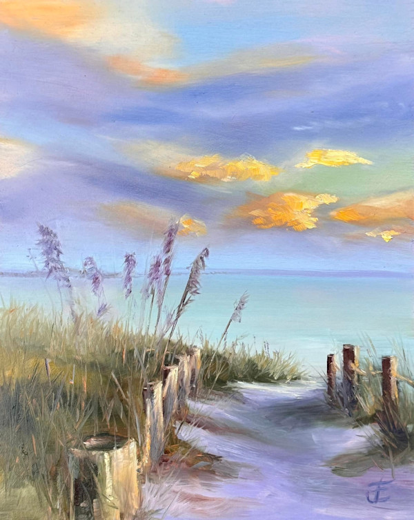 Path to the Beach by Julee Everett