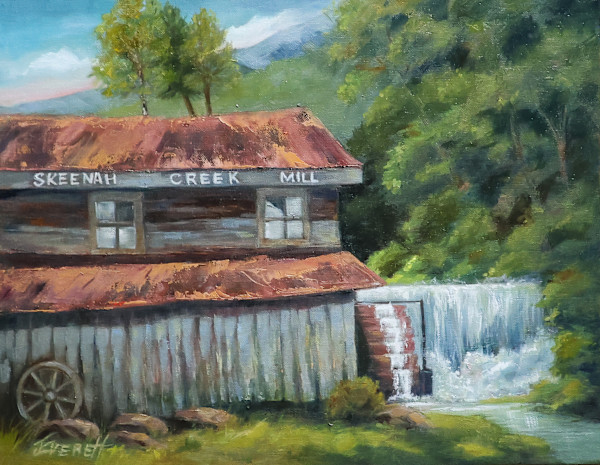 Old Skeenah Mill by Julee Everett