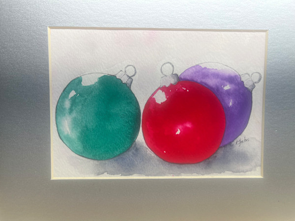 Ornament Friends (original) by Richard K. Forbus, Image 1.