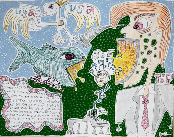 "the debate" by Dougie Padilla, Image 1.