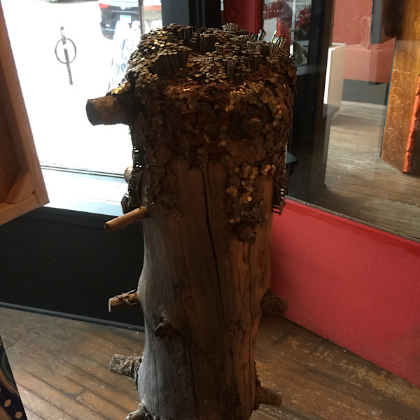 "prayer tree 35' by Dougie Padilla