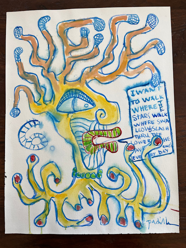 "i want to walk" by Dougie Padilla, Image 1.