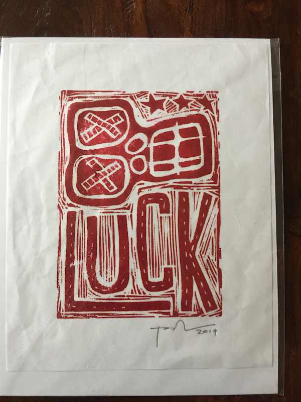 luck red by Dougie Padilla, Image 1.