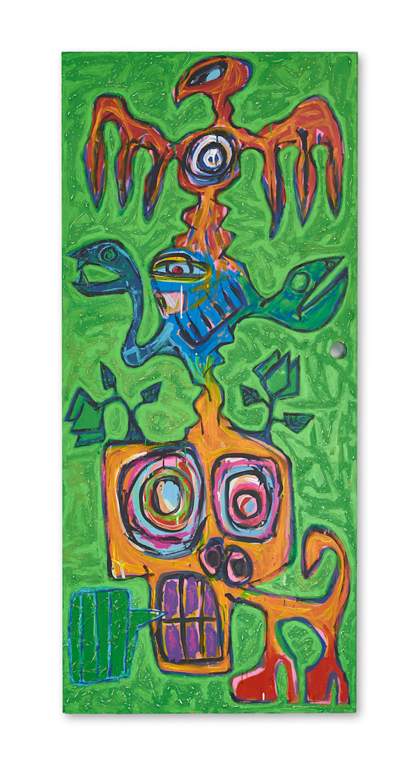 self portrait @ 68.9 (for Jim Denomie) by Dougie Padilla, Image 1.
