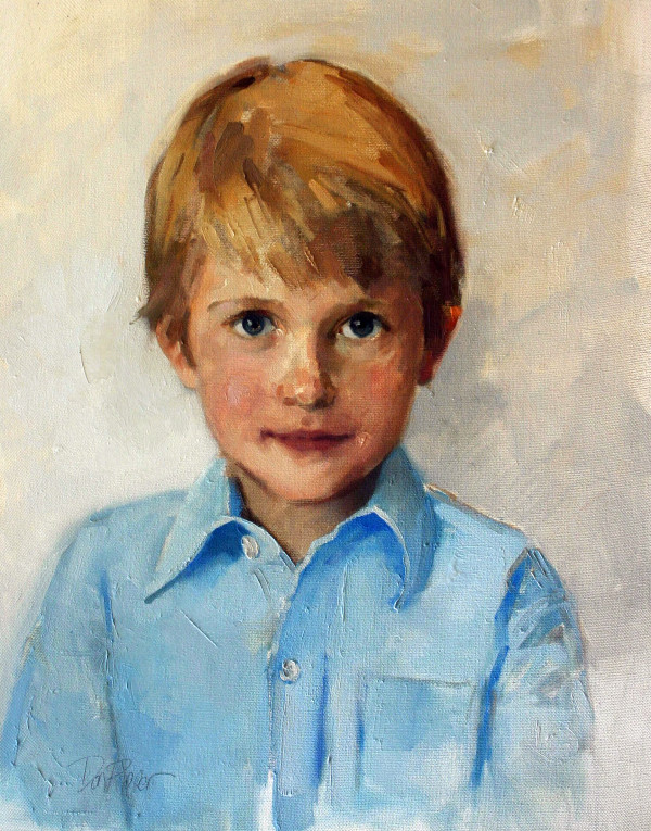 Matthew | Portrait of a young boy by Don Ripper