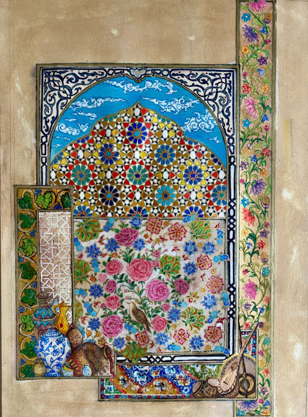 An Ode to Omar Khayyam 2 by Aidha Cader, Image 1.