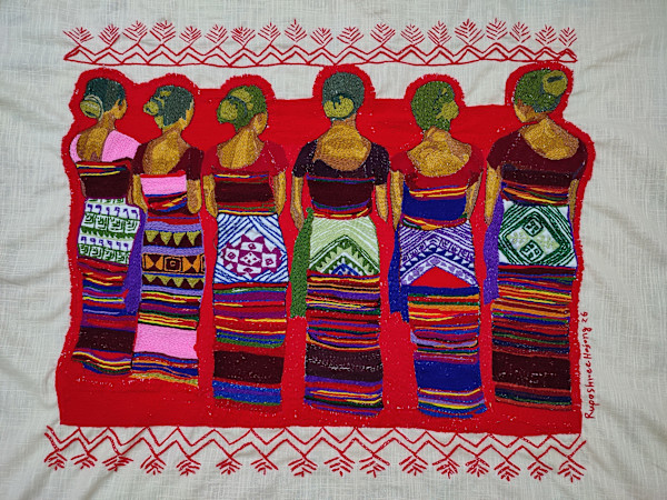 Echoes of Hajong Weaving by Ruposhree Hajong, Image 1.