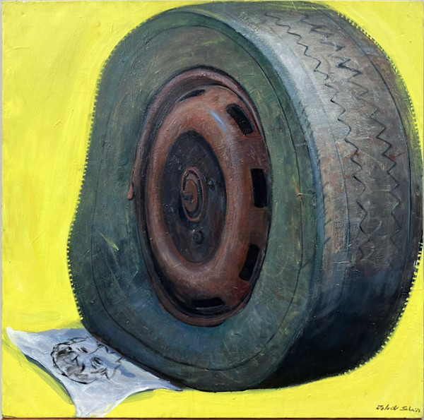 Flat Tire by Jolock Saha, Image 1.