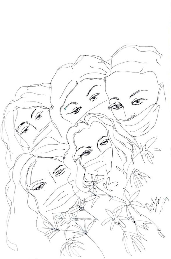 Masked in New York by Kuhu, Image 1.
