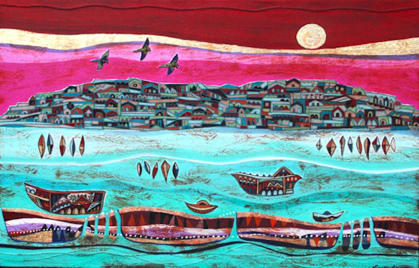 A Rosy Horizon by Vinita Karim