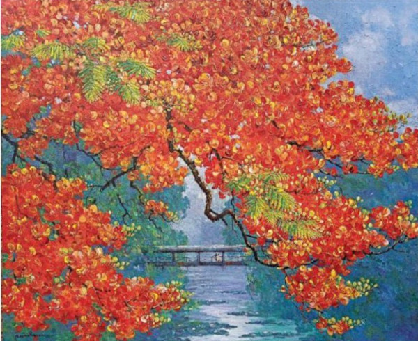 Krishnachura by Rajib Ahasen, Image 1.