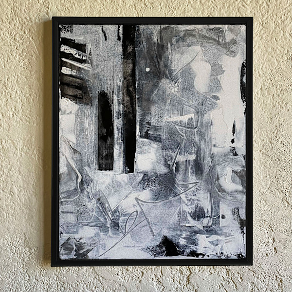 You Are Here: Black, White & Gray by Amiah Mims, Image 1.