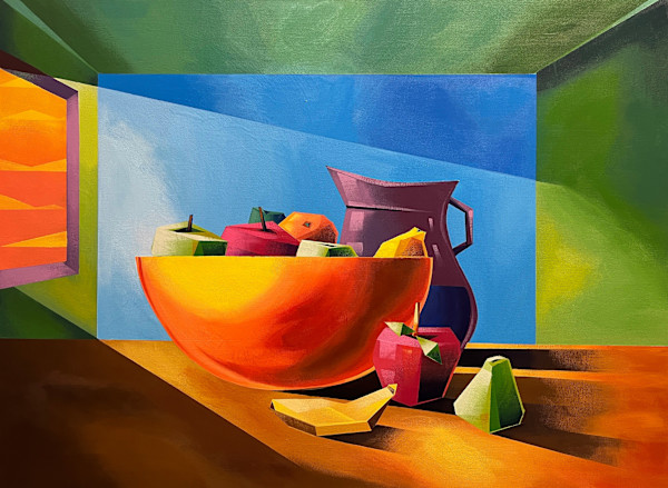 Fruit Bowl and Pitcher by Israel Solomon, Image 1.