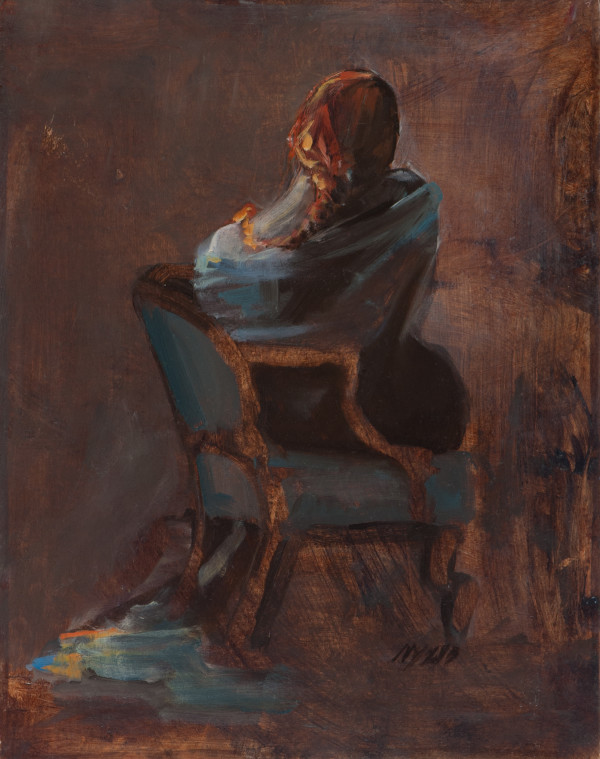 Blue Chair by Donna Lee Nyzio