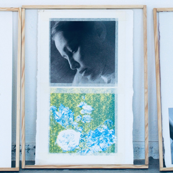 Botanic composition with humanity research / Photography and screen print by kerenor, Image 1.