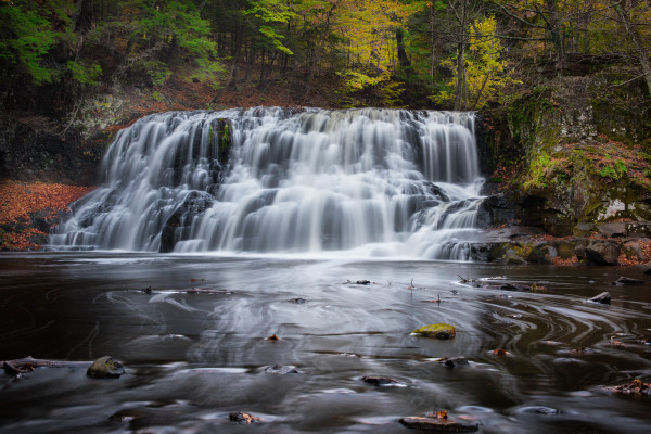 Wadsworth Falls, Middletown 2017 by Rob Skinnon