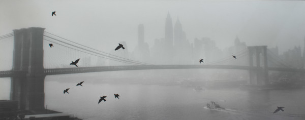 Misty New York by Wellington Lee