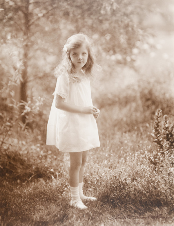 Little Shy Girl by Walter Scott Shinn