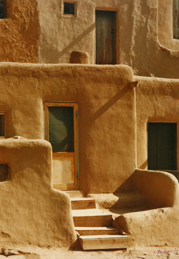 Pueblo Façade by Steve Blecher