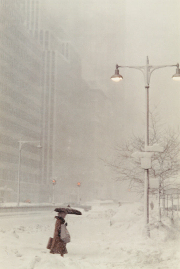 Snowy Day in Manhattan by H. Landshoff