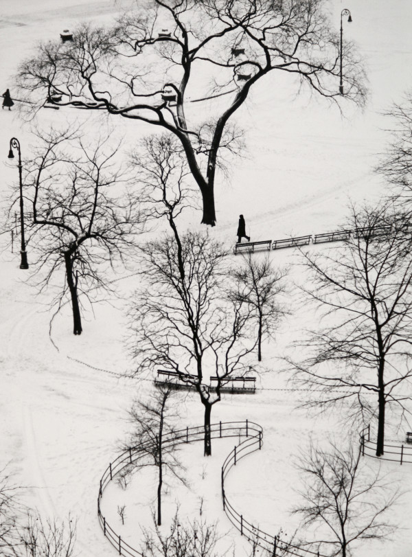 Washington Square, Winter by André Kertész