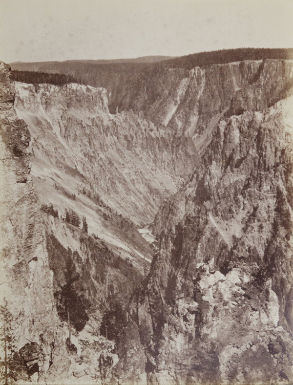 Grand Canyon of Yellowstone by William H. Jackson
