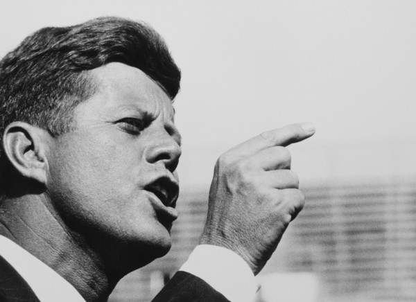 President John F. Kennedy, 1961 by Flip Schulke