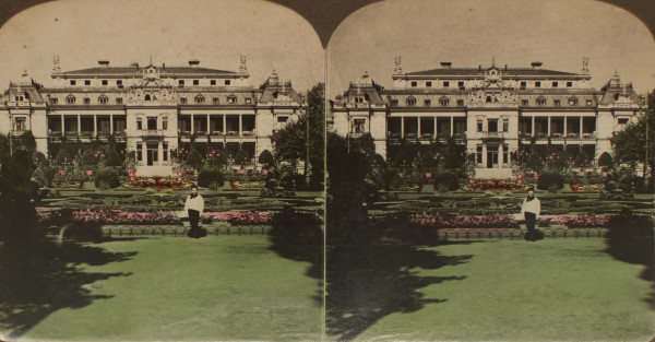 The Palm Garden Frankfurt, On the Main, Germany 1901 by C. L.  Wasson